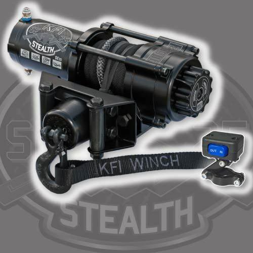 KFI SE35 3500lb Stealth Winch & Mount Kit – Compatible With Polaris Sportsman 550 X2 (2010-2014)