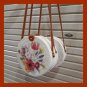 women's handbag, traditional patterned rattan woven