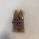 Natural, 4 Inch Tapered Hand Rolled Beeswax Candle Sticks