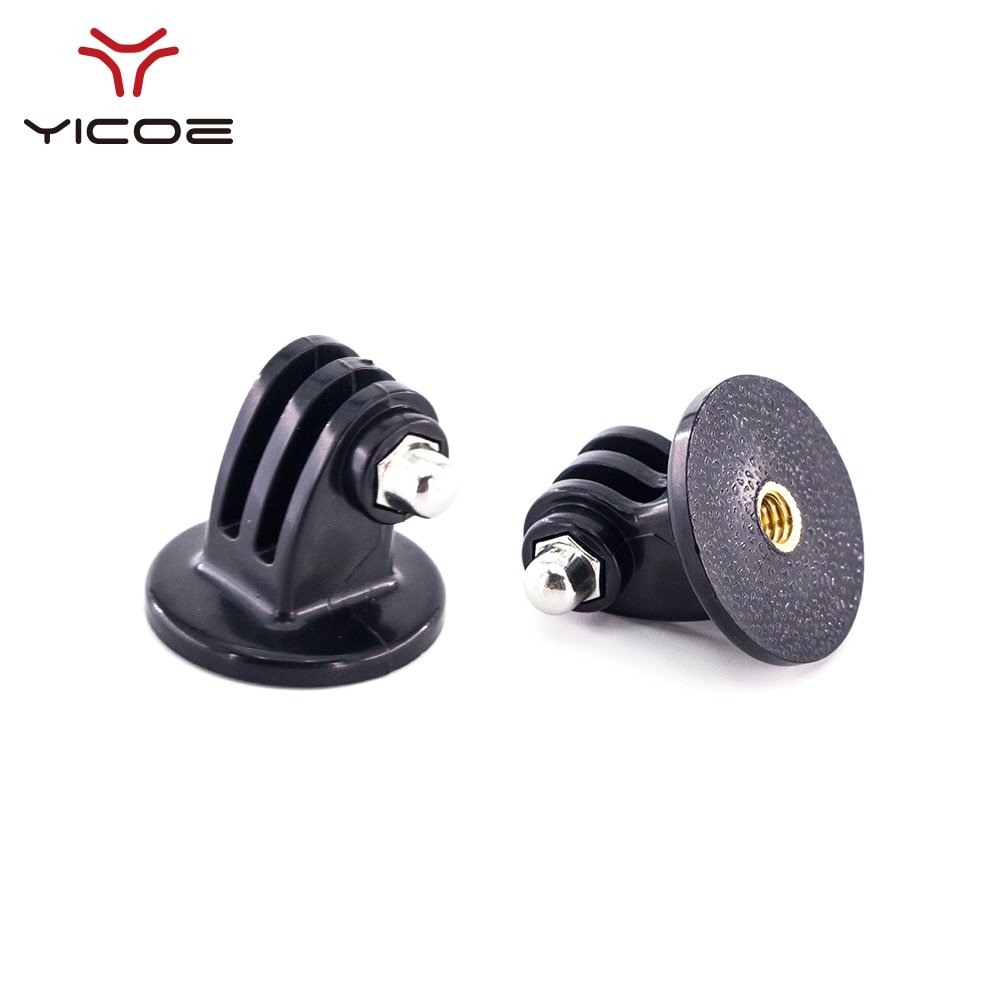 1pcs Adapter Tripod Mount For Go Pro 7 6 5 4 3 Session SJCAM SJ4 SJ5 Xiaomi Yi 4K Gopro Hero 7 Actio