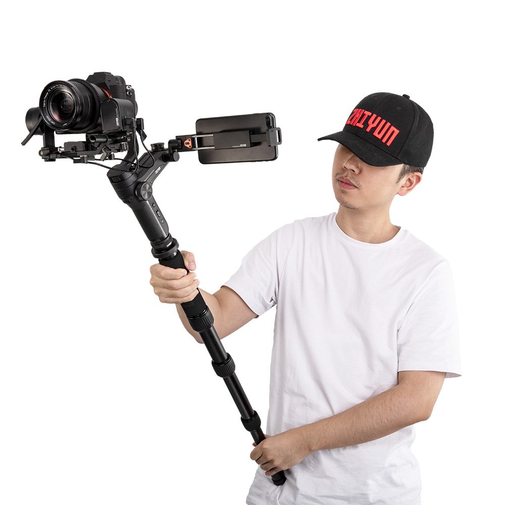 Aluminum MINI Monopod for Zhiyun Weebill Lab Accessories Extend Pole use Crane 2 3 Smooth 4 Crane pl
