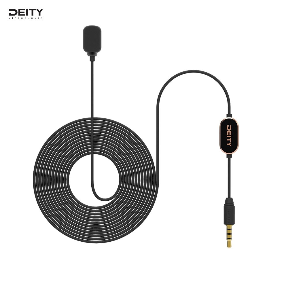 Aputure V.Lav Lavalier Lapel Clip-on Microphone Mic 3.5mm for Sony Nikon Canon iPhone Huawei Laptop