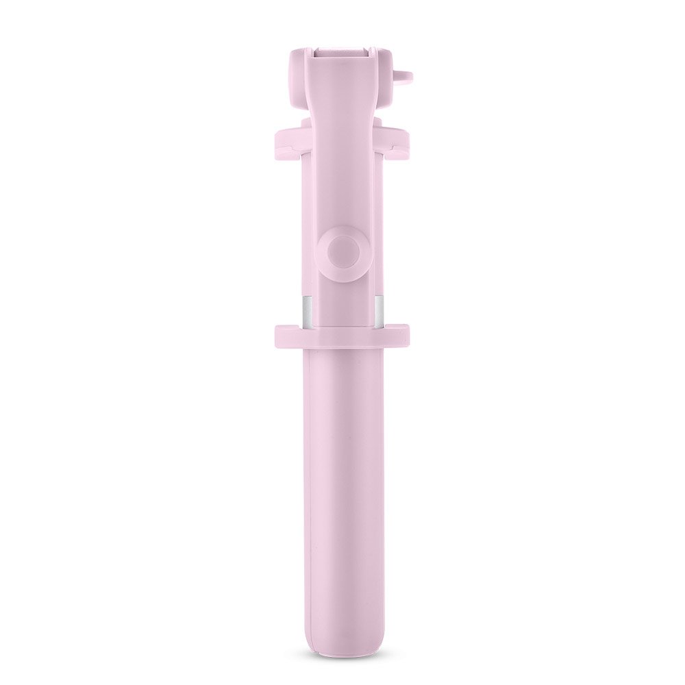 BlitzWolf BW-BS3 3 in 1 bluetooth Remote Tripod Selfie Stick for iPhone X 8 Plus S9 S8 - Pink
