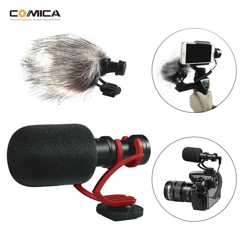 Comica CVM-VM10II VM10 II Condenser Microphone Video Microphone Universal for DJI OSMO GoPro Smartph