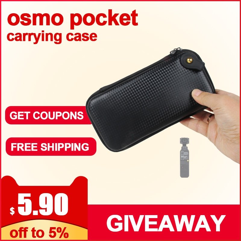 DJI Osmo Pocket Carry Bag for 3-axis Stabilized handhe Osmo Pocket Case Portable Osmo Pocket Accesso