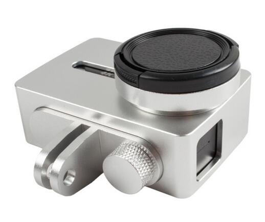 For xiaomi Yi 4k Protective CNC Aluminum Frame Case with Screw Lens Cap + UV Filter for xiaoyi 2 II