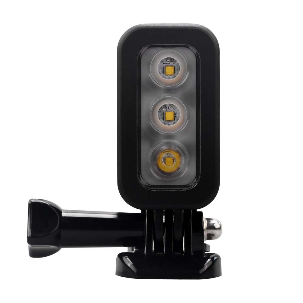 JINSERTA 30M Waterproof LED Flash Fill Light Spot Lamp for SJCAM Xiaomi Yi GoPro HERO5 HERO4 Session