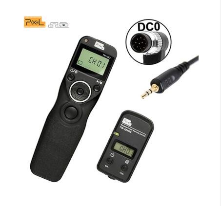 Pixel TW-283 Wireless Timer Remote Control Shutter Release (DC0 DC2 N3 E3 S1 S2) Cable For Canon Nik