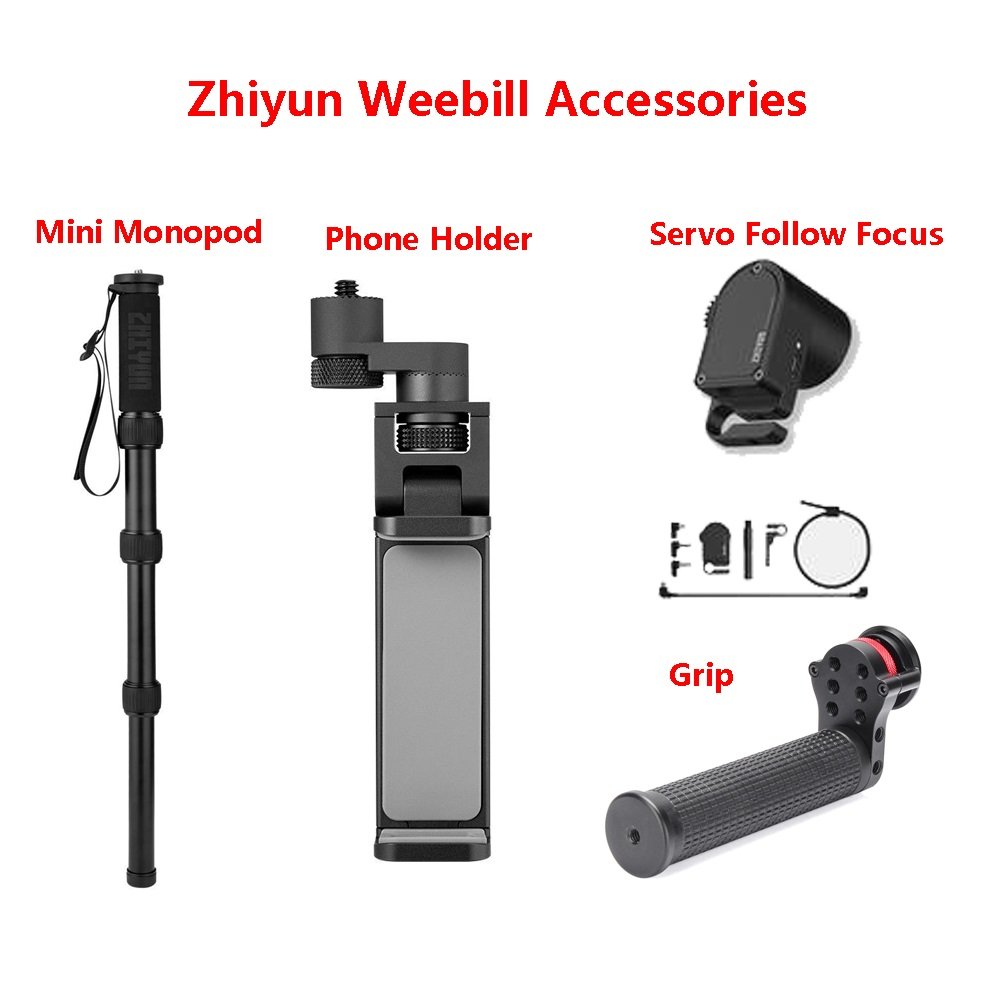 Zhiyun Servo Follow Focus Phone Holder Monopod for Zhiyun Weebill lab Handheld Stabilizer Zhiyun wee