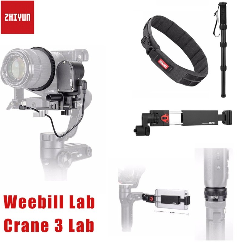 Zhiyun Weebill Lab Crane 3 Accessories Gimbal Servo Follow Focus Phone Holder Mount Quick Setup Kit