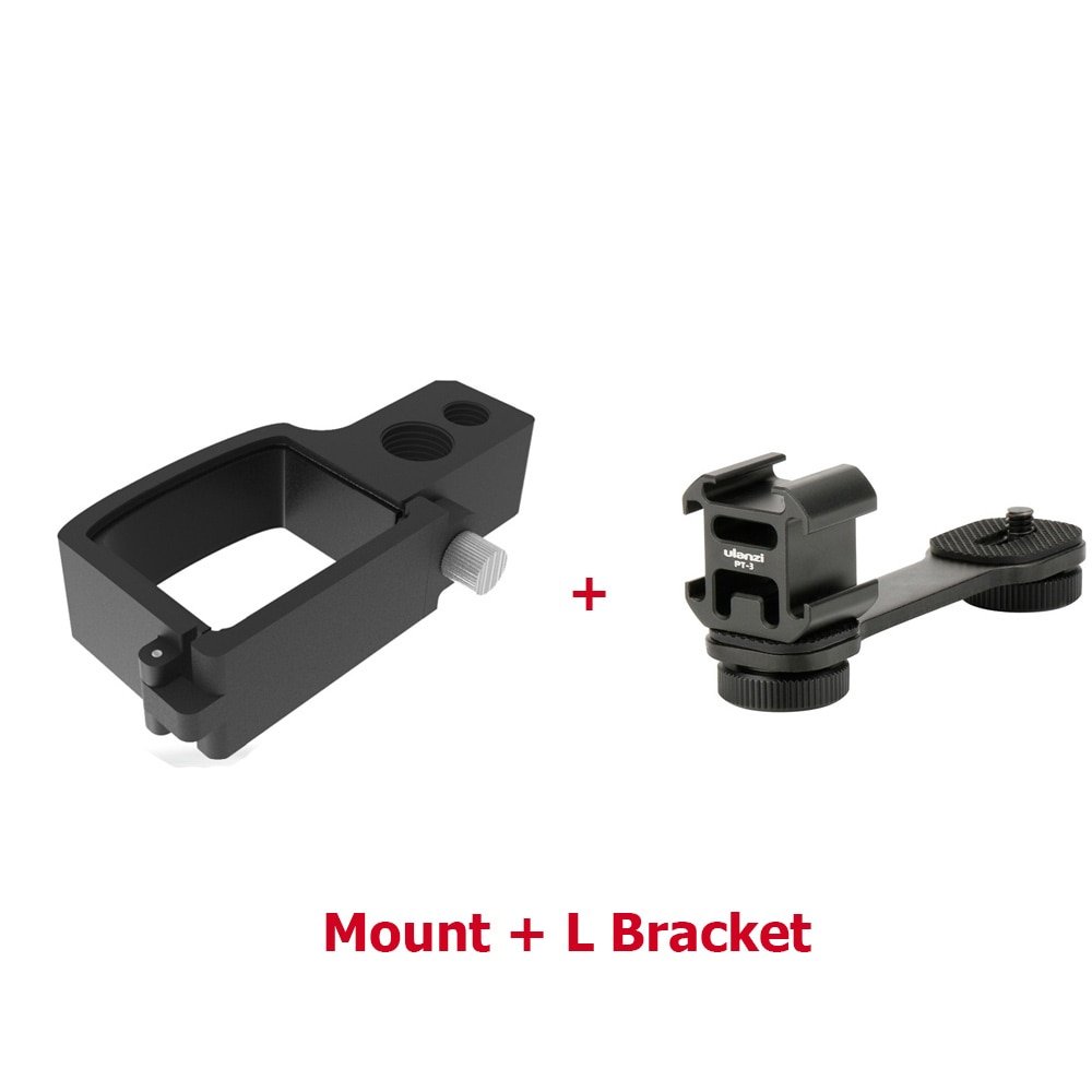 dji osmo pocket handheld accessories mount Microphone L Bracket LED video light Mic Stand for DJI Po