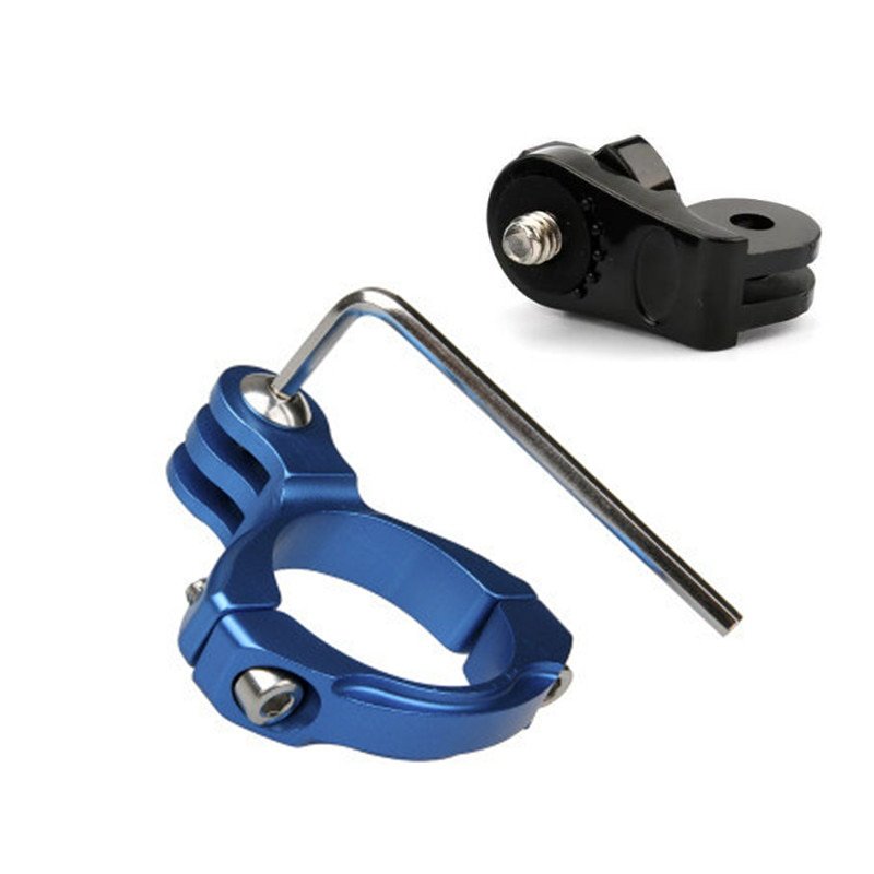 Aluminum Bike Adapter for Gopro Hero 6 5 4 Bicycle Handlebar Mount for Go Pro Sjcam Xiaomi Yi 4k lit