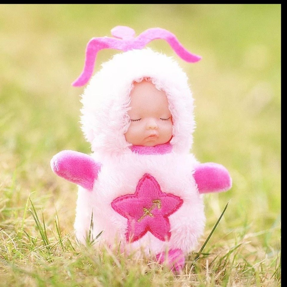 Baby Doll Key Chain pink2