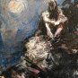 "Supper Rock"  Original Painting 3.5x2.5
