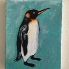 King Penguin  MAY THE 4th   Original Painting