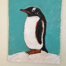 King Penguin 3   Original Painting
