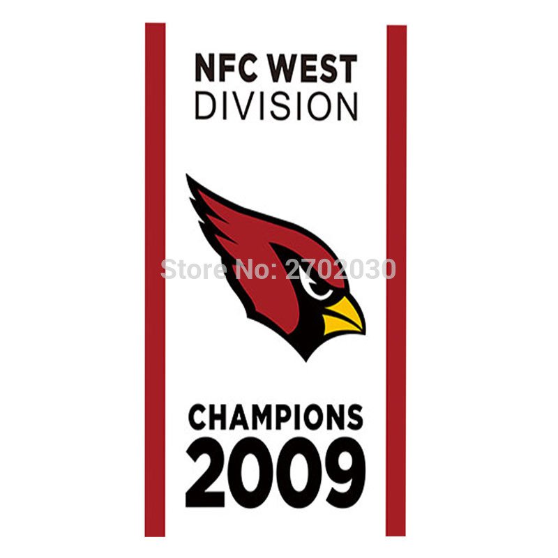 Arizona Cardinals flag banner 3x5ft w/Grommets polyester cardinals012