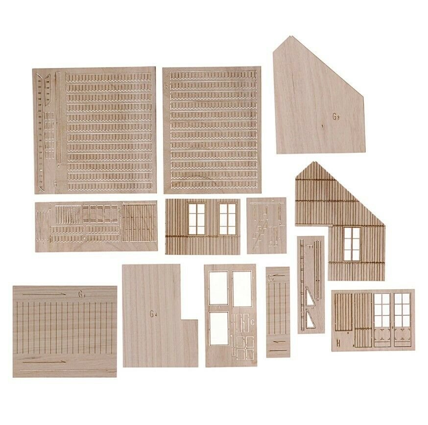 1/35 Military Dioramas Building Model Kits Architecture House Scene Diorama