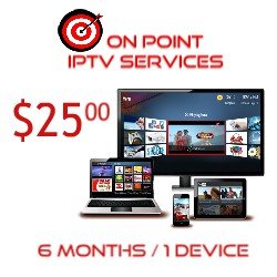 IPTV 6 MO SERVICES/ 1 CONNECTION/ INT'L CHANNELS