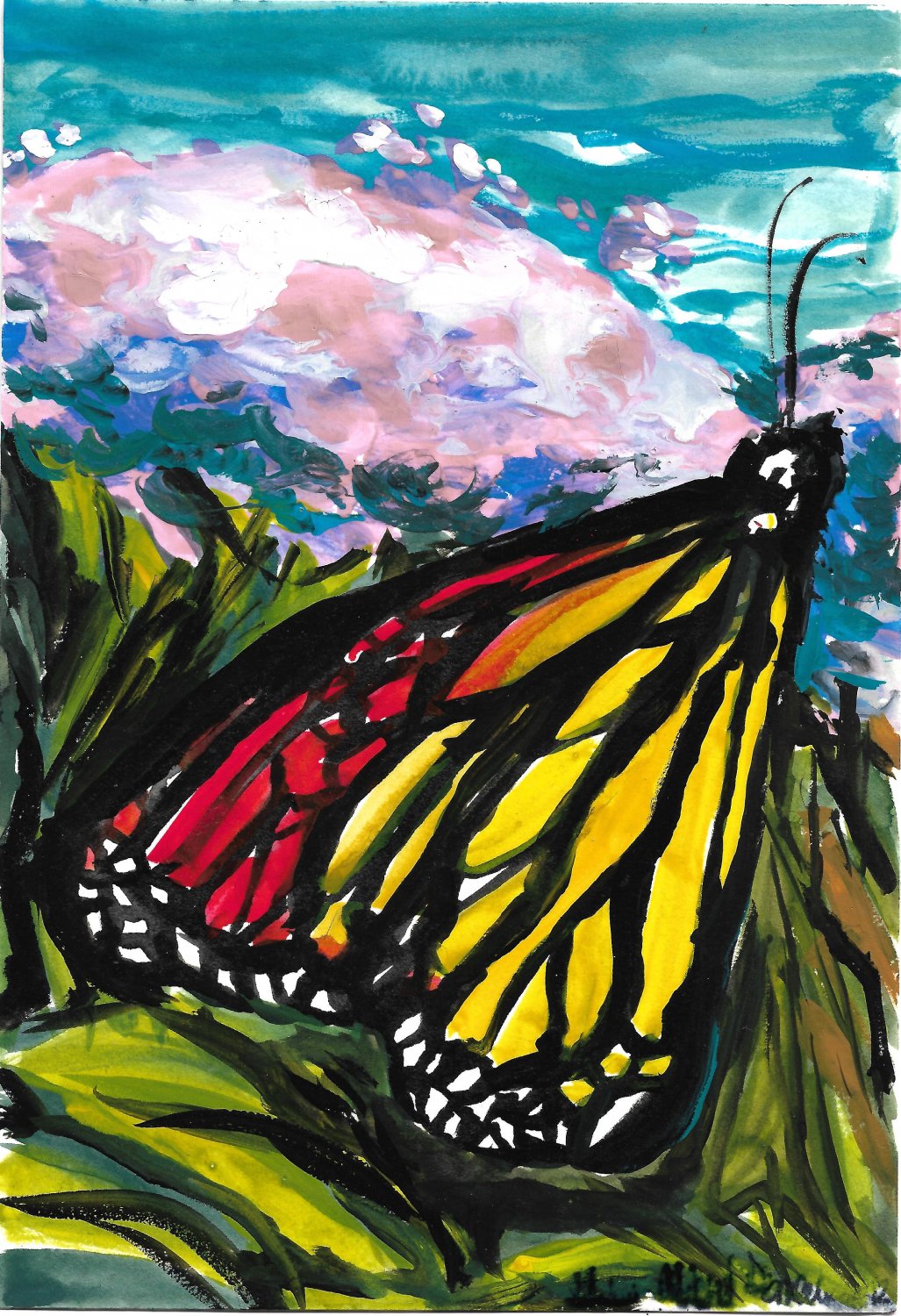 Monarch butterfly - sku:b1