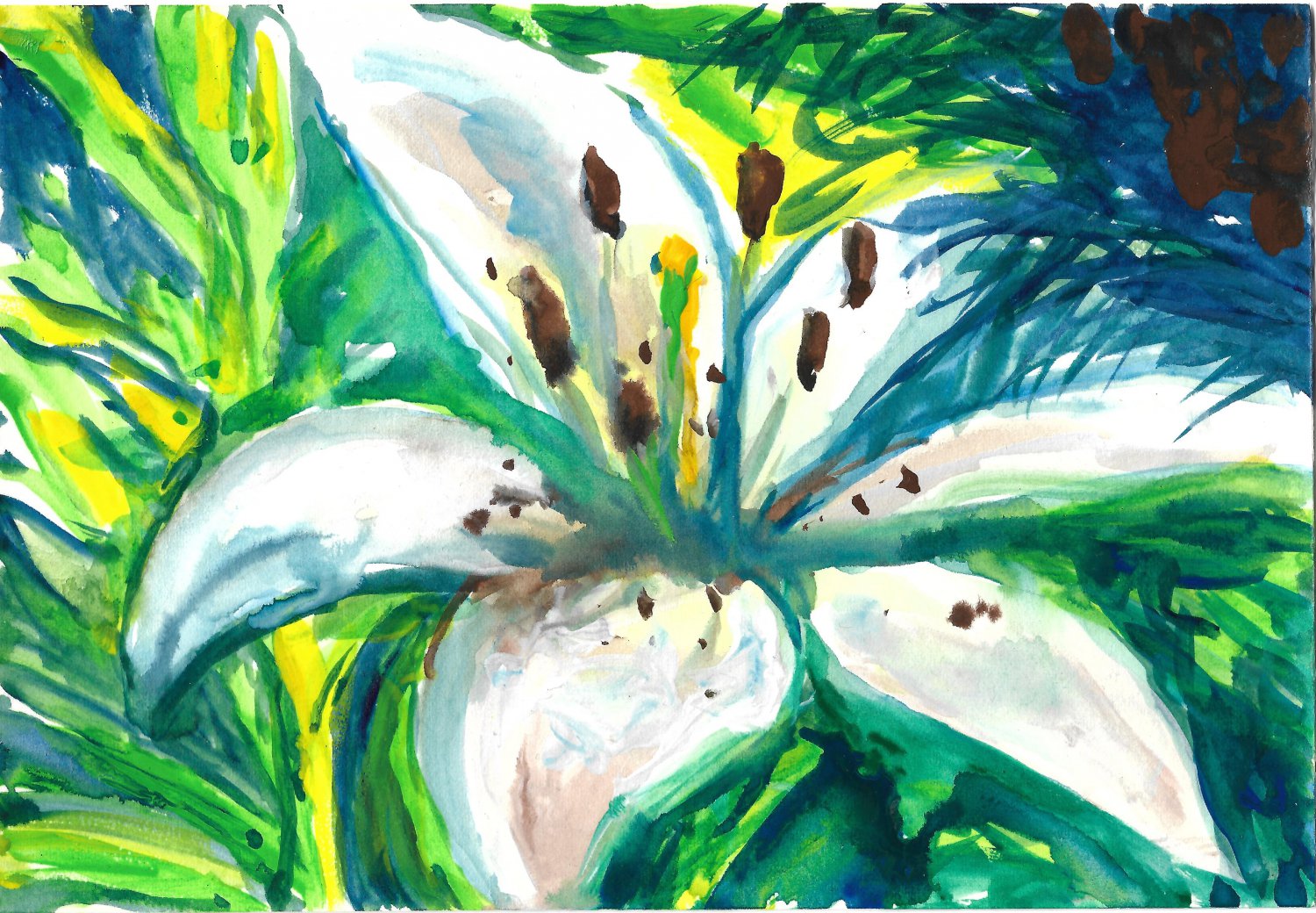 White Lily - sku:j1