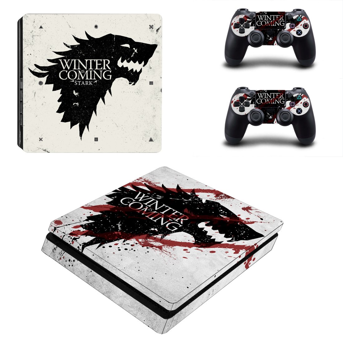 Game Of Thrones PS4 Slim Skin Sticker Decals PS4 Console And Controllers Protect Your PS4