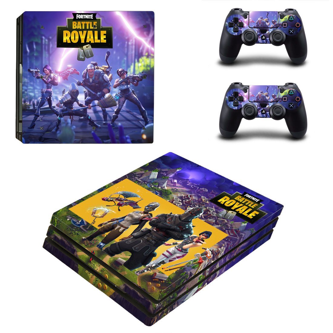 Battle Royale PS4 Pro Skin Sticker Decals PS4 Console And Controllers Protect Your PS4