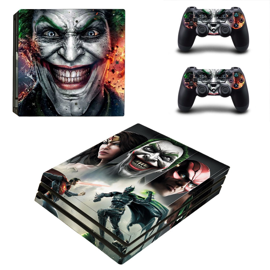 The Joker PS4 Pro Skin Sticker Decals PS4 Console And Controllers Protect Your PS4