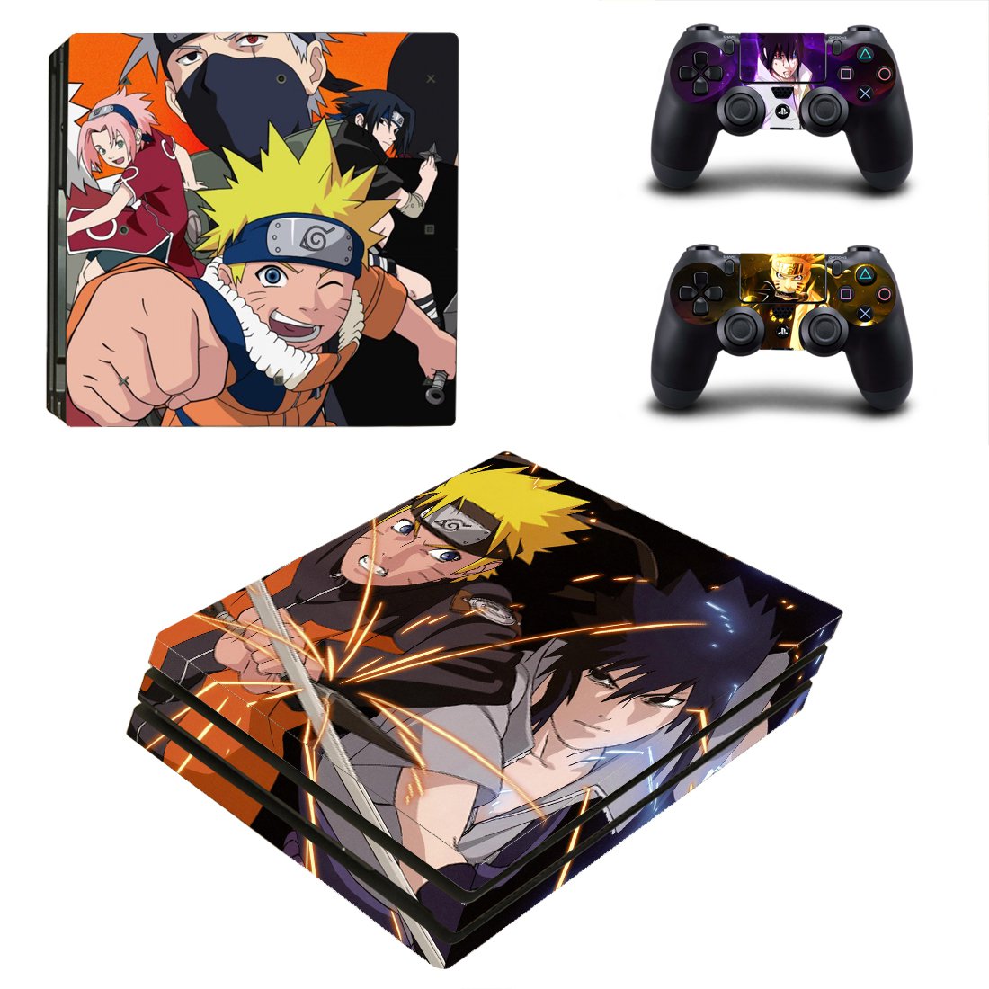 Naruto PS4 Pro Skin Sticker Decals PS4 Console And Controllers Protect Your PS4