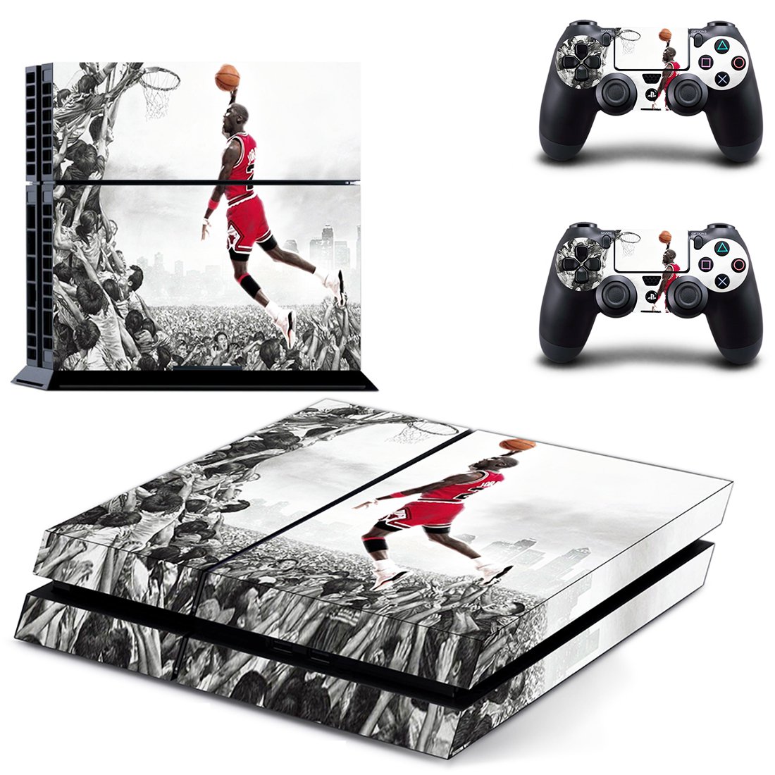 Air Jordan PS4 Skin Sticker Decals PS4 Console And Controllers Protect Your PS4