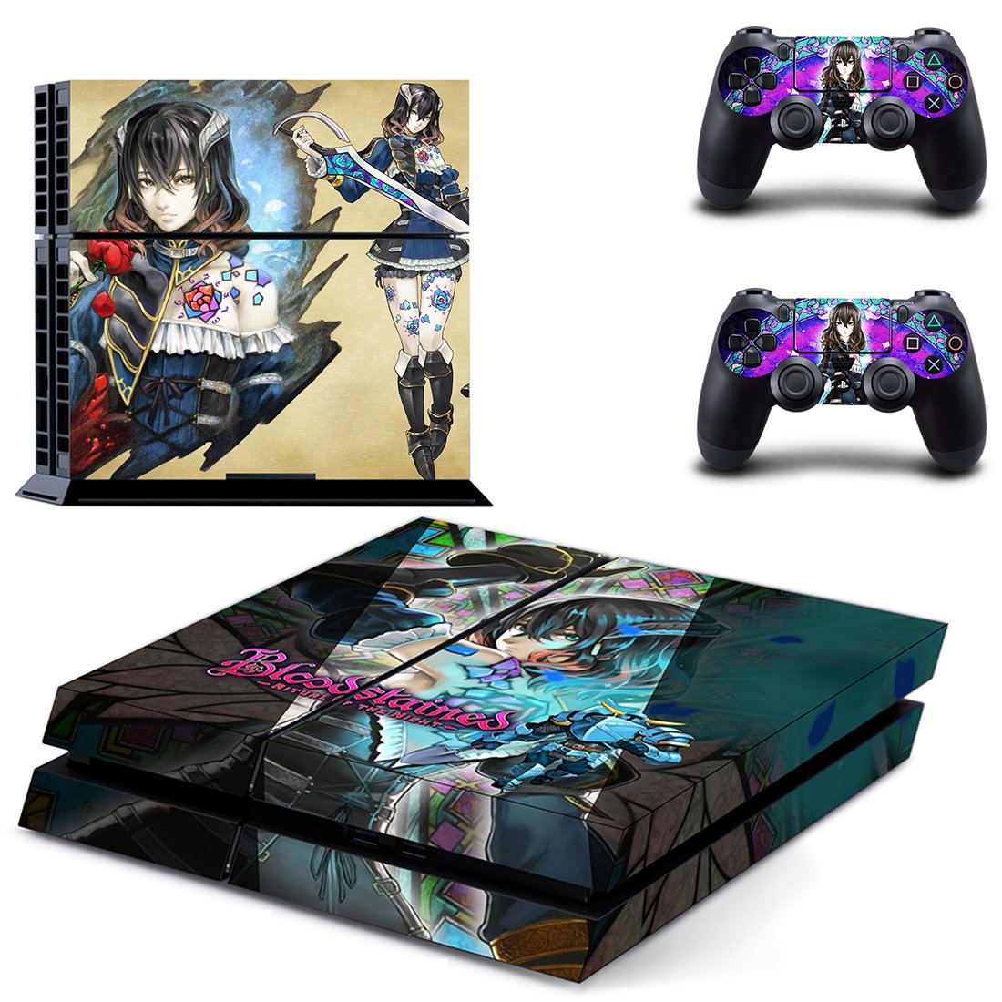 Bloodstained PS4 Skin Sticker Decals PS4 Console And Controllers Protect Your PS4