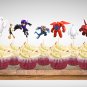 Big Hero Six 6 Disney Pixar Assorted Cupcake Toppers Printable Digital Instant Download