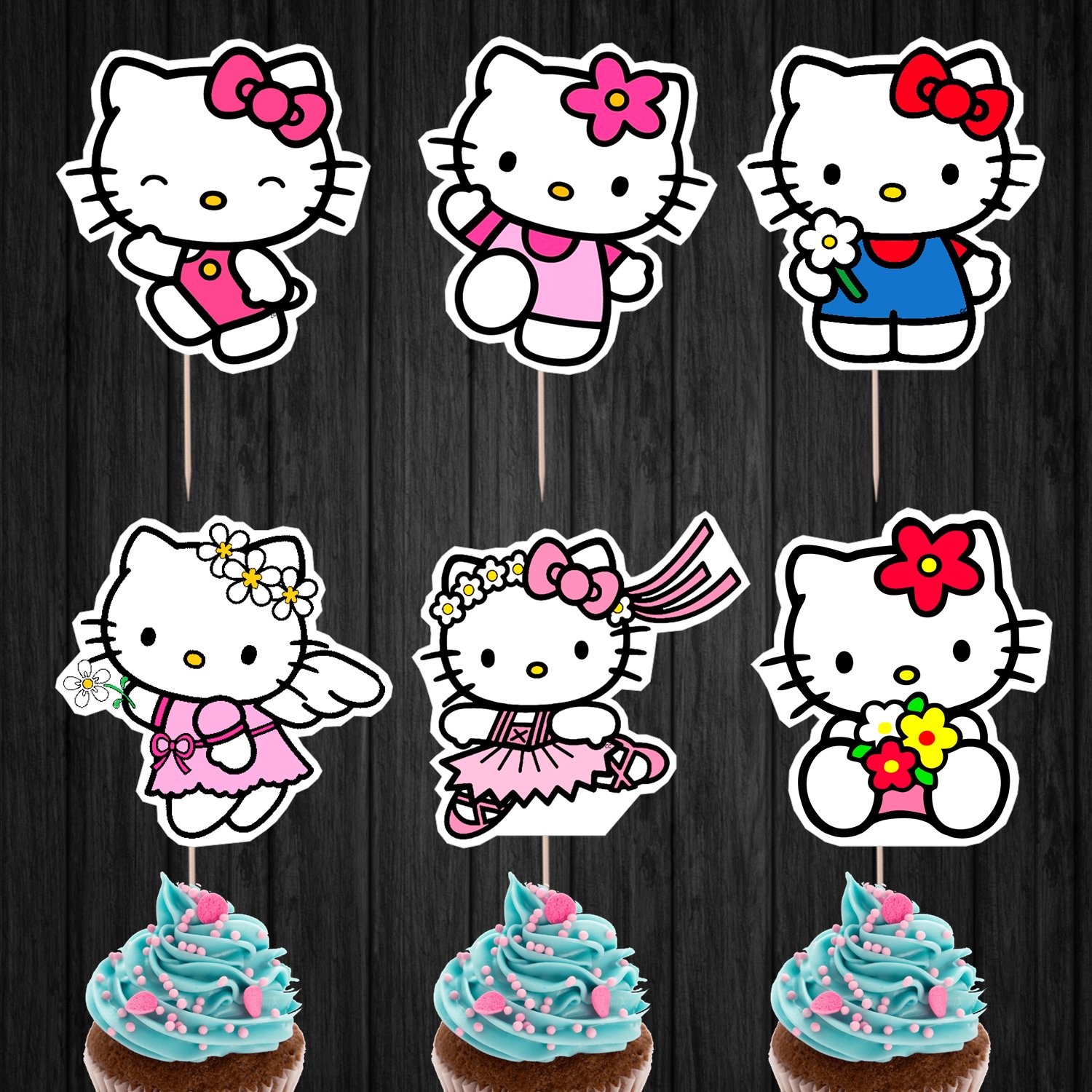 Cat Cake Topper | Cake Toppers by Avalon Sunshine