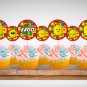 Lego Faces Cupcake Toppers Expressions Digital Printable Instant Download