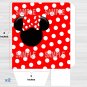 Minnie Mouse Disney Favor Loot Paper Bag Template Printable Digital Instant Download