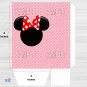 Minnie Mouse Pink Favor Loot Paper Bag Template Printable Digital Instant Download