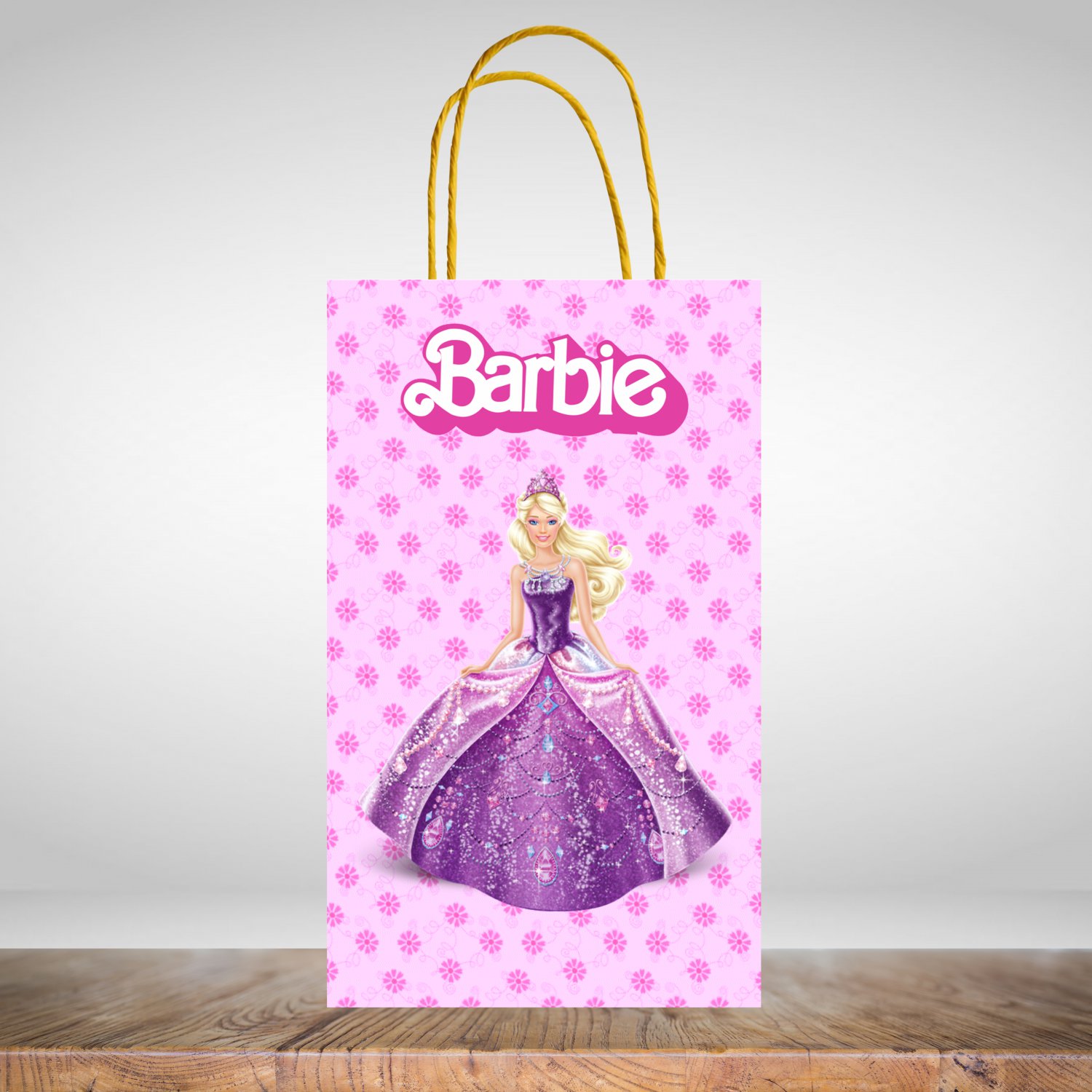 barbie favor bags