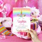 Unicorn Princess Invitation Design 4 Printable Digital watercolor glitters birthday