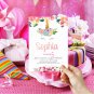 Unicorn Invitation Design 5 Printable Digital watercolor Princess glitters birthday