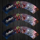 Avengers Cupcake Wrappers Instant Download Marvel Avenger Spiderman Iron Man Captain America