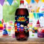 Superhero Design 1 2 Liter Bottle Label Wrapper Digital Instant Download  Printable