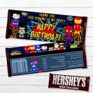 Superhero Comic Instant Download Chocolate Wrappers Digital Printable Hershey's Bars Custom