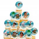 Moana Design#5 Instant Download Cupcake Toppers Birthday Party Printable Digital doll topper cake