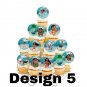 Moana Design#5 Instant Download Cupcake Toppers Birthday Party Printable Digital doll topper cake