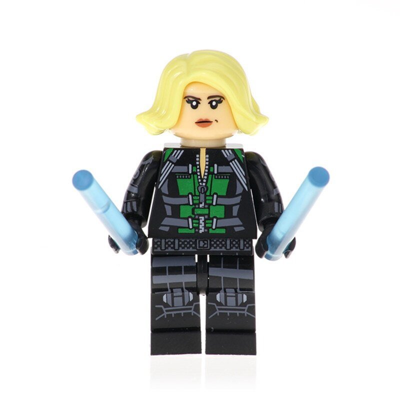 Black Widow Action Figure Minifigure Block Bricks Toy Doll