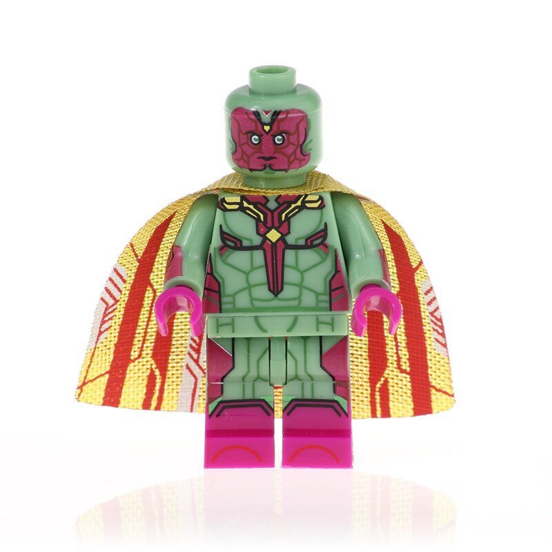 Vision Action Figure Minifigure Block Bricks Toy Doll