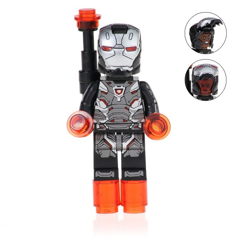 War Machine Action Figure Minifigure Block Bricks Toy Doll