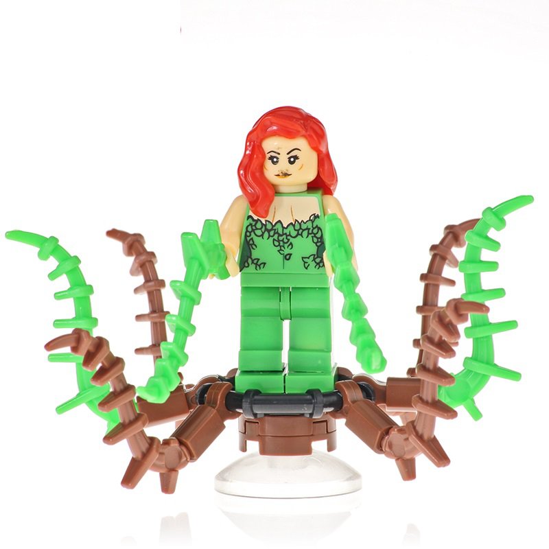 Poison Ivy Action Figure Minifigure Block Bricks Toy Doll