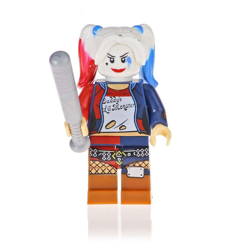 Harley Quinn Action Figure Minifigure Block Bricks Toy Doll