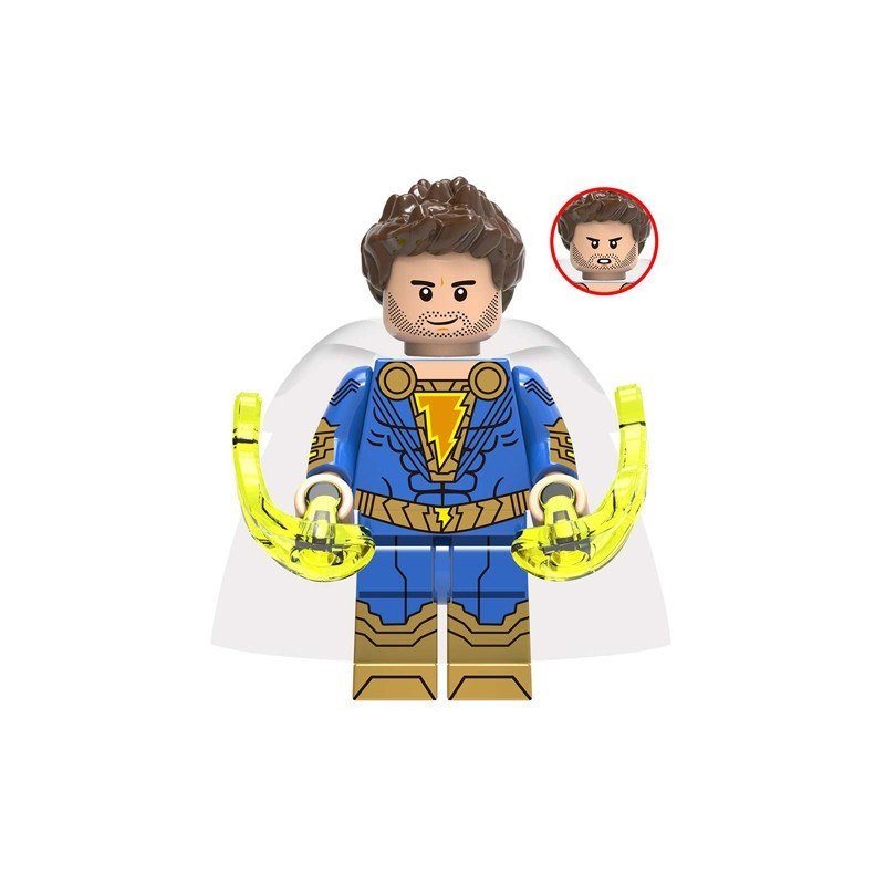 Freddy Freeman Action Figure Minifigure Block Bricks Toy Doll